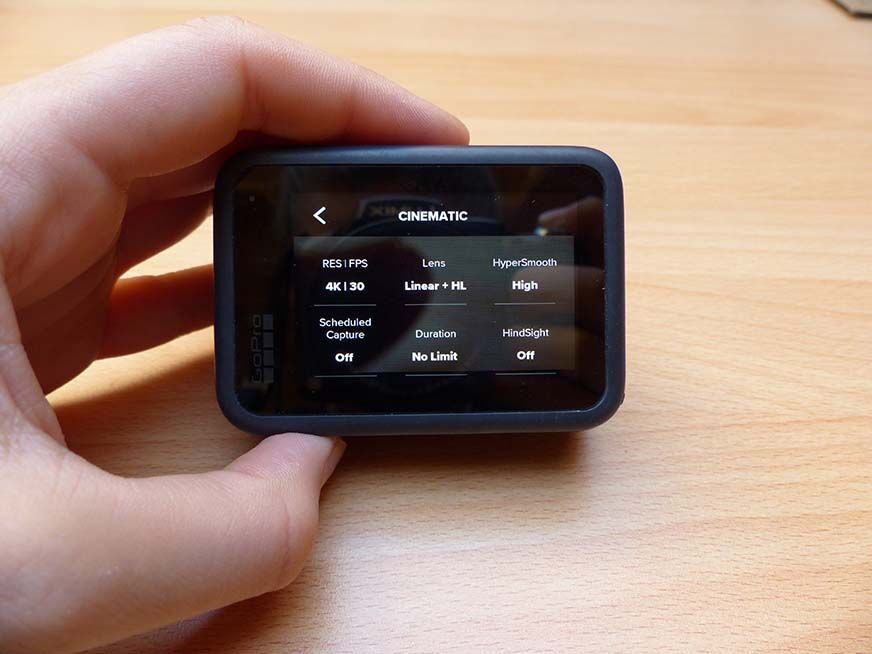 gopro hero 9 black parametre